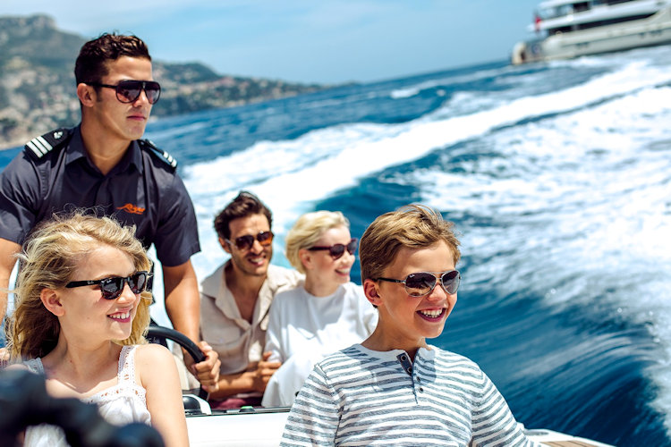 Luxury yacht charter for the whole family